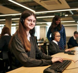 Welsh student studies at a school inclusion unit