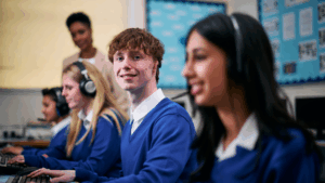 Key Stage 4 students in an Internal Provision unit